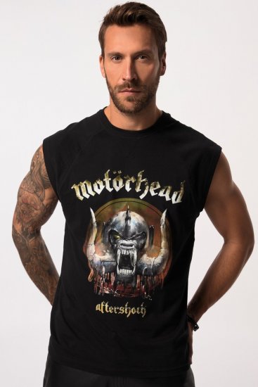 JP1880 Ozzy Motörhead Graphic Band T-Shirt Black - T-shirts - T-shirts Homem Tamanhos Grandes
