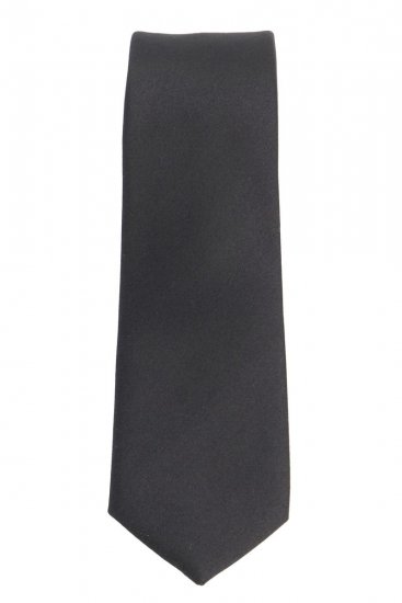 JP1880 828309 Gravata de seda extra-comprida Preto - Gravatas e laços - 