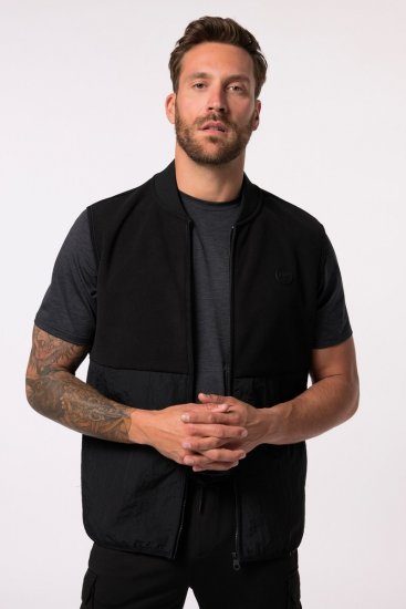 JP1880 Level 2 Double-Layer Fleece Vest Black - Roupa desportiva & Outdoor - Roupa Desportiva Tamanhos Grandes