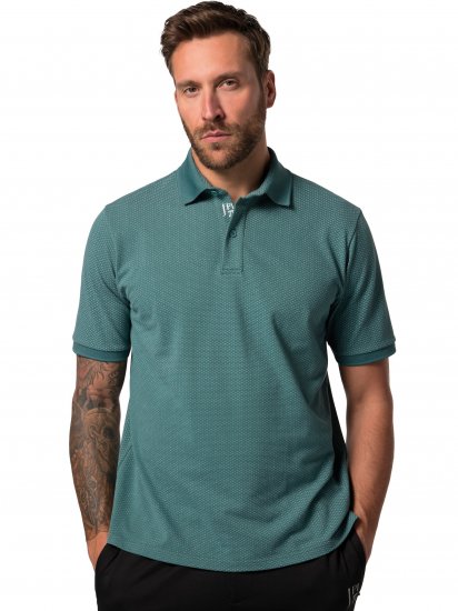 JP1880 Jay-Pi QuickDry Golf Polo Shirt Light Green - Pólos - Pólos Tamanhos Grandes Homem
