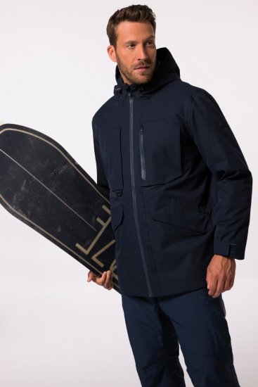 Jay-Pi Ski Jacket Functional Waterproof Windproof Navy - Roupa de esqui - Roupa de Esqui e Inverno Grande