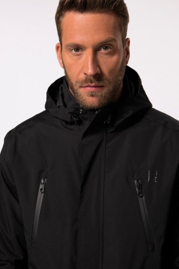 Jay-Pi Ski Jacket Functional Waterproof Windproof Breathable Black - Roupa de esqui - Roupa de Esqui e Inverno Grande