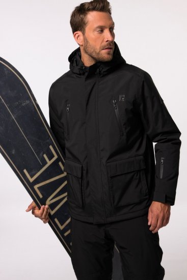 Jay-Pi Ski Jacket Functional Waterproof Windproof Breathable Black - Roupa de esqui - Roupa de Esqui e Inverno Grande