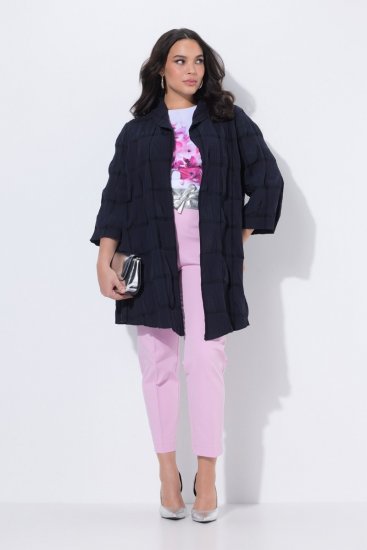 Ulla Popken 829575 Casaco Azul-marinho - Jaquetas - Casacos plus size para mulher