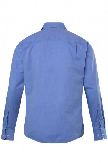 Men+ 753 Camisa de vestir manga comprida com colarinho clássico Azul claro - Camisas - Camisas Homem Tamanhos Grandes