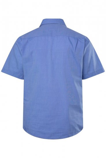 Men+ 756 Camisa de vestir manga curta com colarinho clássico Azul claro - Camisas - Camisas Homem Tamanhos Grandes