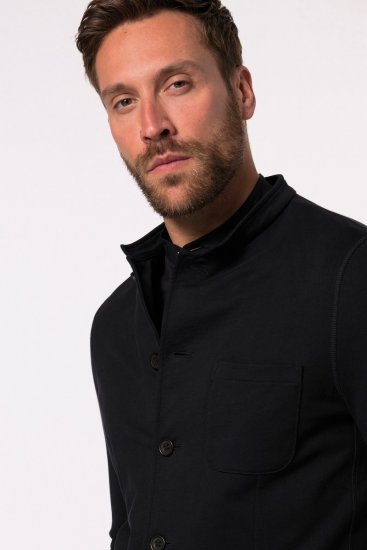 JP1880 Comfortable & Stretchy FLEXNAMIC® Light Jacket Black - Casacos - Casacos Homem Tamanhos Grandes