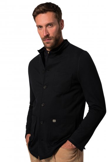 JP1880 Comfortable & Stretchy FLEXNAMIC® Light Jacket Black - Casacos - Casacos Homem Tamanhos Grandes