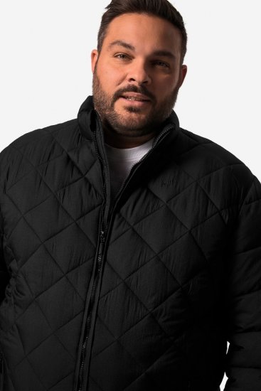 Men+ 494 Casaco acolchoado com gola alta Preto - Casacos - Casacos Homem Tamanhos Grandes