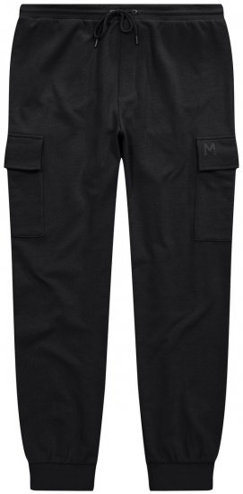 Men+ 113 Calças de fato de treino com bolsos cargo Preto - Calças & calções de fato de treino - Calças de Fato de Treino Tamanhos Grandes 