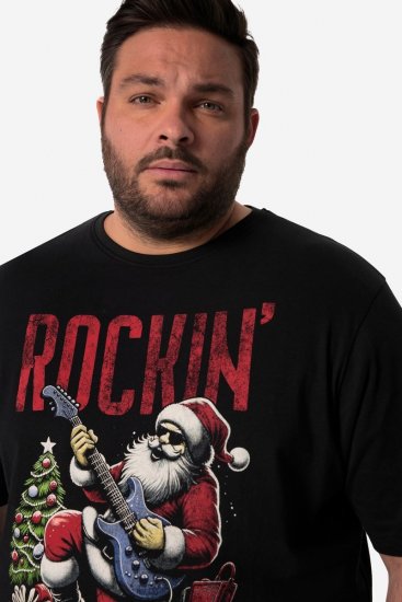 Men+ 180 T-shirt Rockin' Preto - T-shirts - T-shirts Homem Tamanhos Grandes