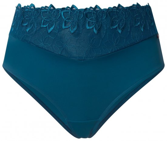 Ulla Popken 832864 Tangas com renda Petróleo - Cuecas - 