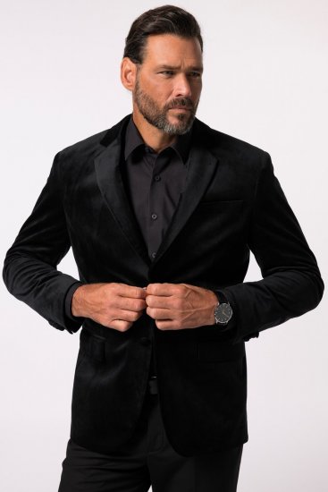 JP1880 Jacket Velvet Business Smoking Black - Fatos - Fatos de Homem Tamanhos Grandes