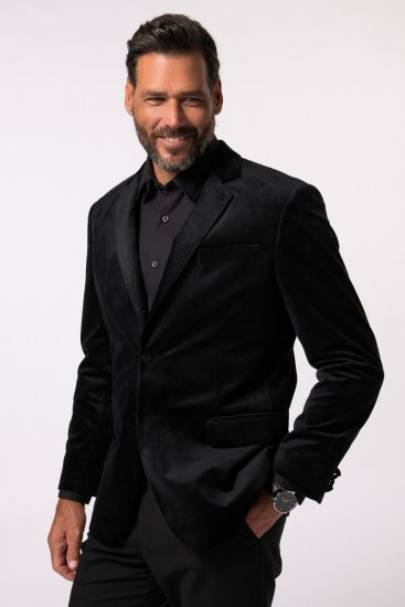 JP1880 Jacket Velvet Business Smoking Black - Fatos - Fatos de Homem Tamanhos Grandes