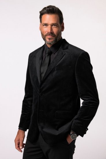 JP1880 Jacket Velvet Business Smoking Black - Fatos - Fatos de Homem Tamanhos Grandes