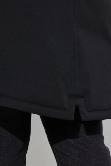 Ulla Popken 833341 Casaco técnico Preto - Jaquetas - Casacos plus size para mulher