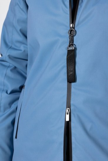 Ulla Popken 833341 Casaco técnico Azul acinzentado - Jaquetas - Casacos plus size para mulher