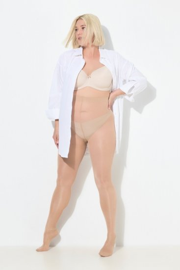 Ulla Popken 833654 Collants de compressão Bege - Collants & meias - 