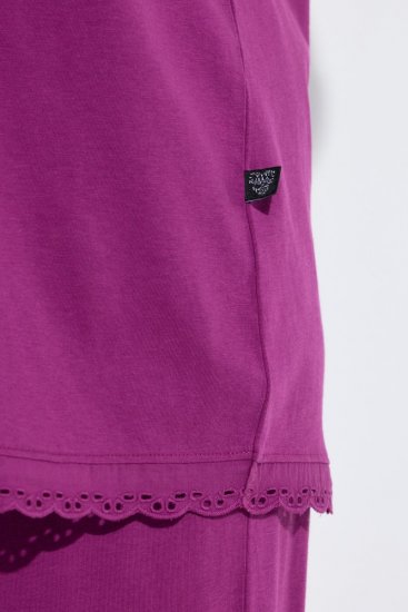 Ulla Popken 833660 Pijama Violeta - Pijamas/Loungewear - 