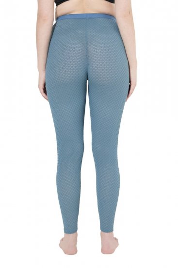 Ulla Popken 833718 Leggings de meia com renda Petróleo - Collants & meias - 