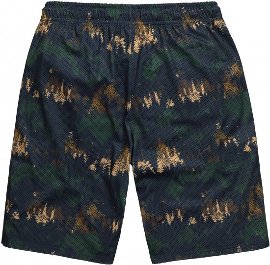 JP1880 Jay-Pi Bermuda QuickDry Mesh Fitness Shorts Khaki - Roupa desportiva & Outdoor - Roupa Desportiva Tamanhos Grandes