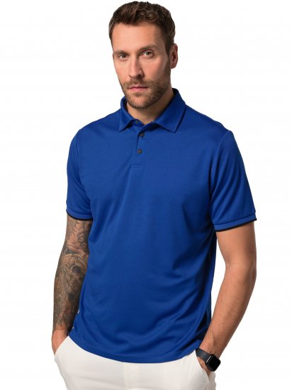 JP1880 Jay-Pi QuickDry Golf Polo Shirt Titanium Blue - Roupa desportiva & Outdoor - Roupa Desportiva Tamanhos Grandes