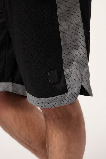 JP1880 Jay-Pi Bermuda QuickDry Mesh Fitness Shorts Black - Roupa desportiva & Outdoor - Roupa Desportiva Tamanhos Grandes