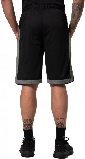 JP1880 Jay-Pi Bermuda QuickDry Mesh Fitness Shorts Black - Roupa desportiva & Outdoor - Roupa Desportiva Tamanhos Grandes