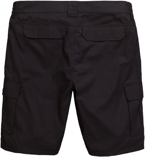 JP1880 Jay-Pi Bermuda QuickDry Cargo Shorts Black - Roupa desportiva & Outdoor - Roupa Desportiva Tamanhos Grandes
