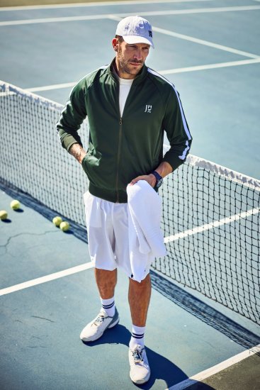 JP1880 Jay-Pi Fitness Technical Training Jacket Dark Green - Roupa desportiva & Outdoor - Roupa Desportiva Tamanhos Grandes