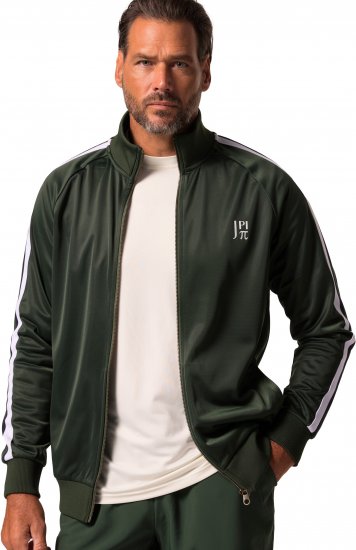 JP1880 Jay-Pi Fitness Technical Training Jacket Dark Green - Roupa desportiva & Outdoor - Roupa Desportiva Tamanhos Grandes