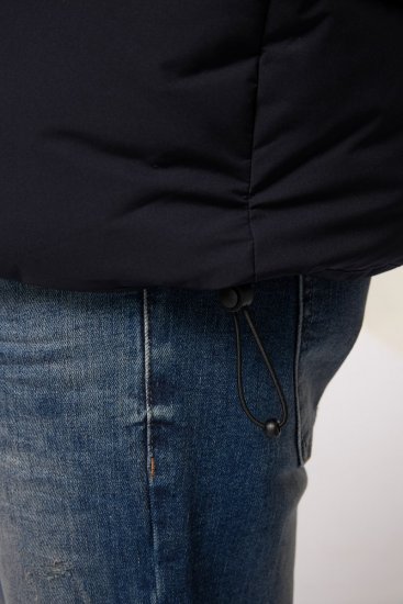 JP1880 834648 Colete acolchoado com gola alta Azul-marinho - Casacos - Casacos Homem Tamanhos Grandes