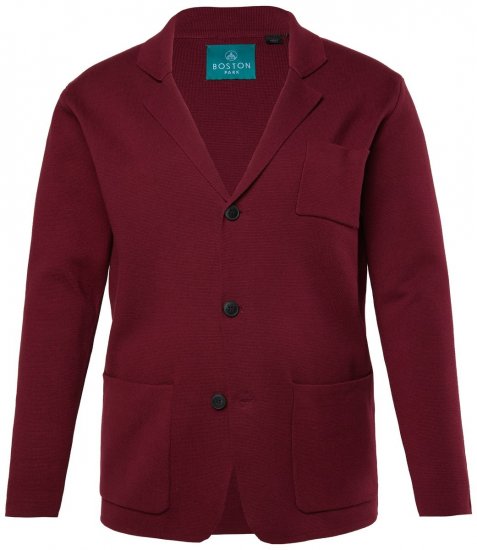 Boston Park 747 Flexlastic Blazer de malha Beringela - Fatos - Fatos de Homem Tamanhos Grandes