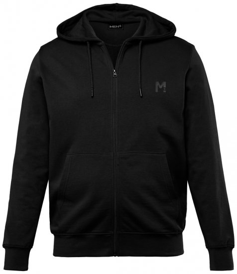 Men+ 851 Casaco com capuz Preto - Sweatshirts & hoodies - Sweatshirt & Camisolas com Capuz tamanhos grandes