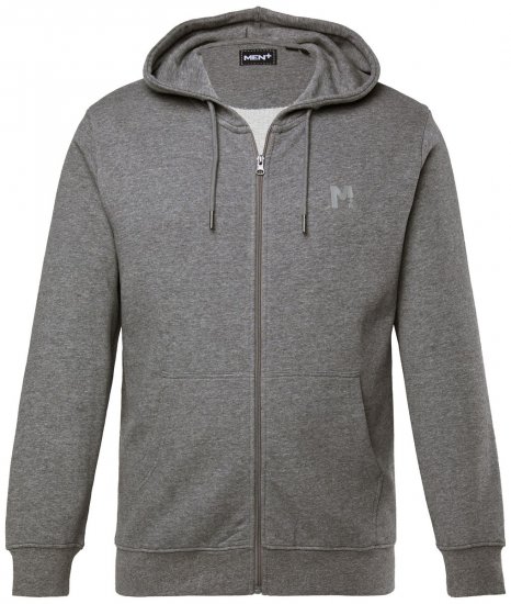 Men+ 851 Casaco com capuz Cinzento mesclado - Sweatshirts & hoodies - Sweatshirt & Camisolas com Capuz tamanhos grandes