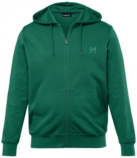 Men+ 851 Casaco com capuz Verde - Sweatshirts & hoodies - Sweatshirt & Camisolas com Capuz tamanhos grandes