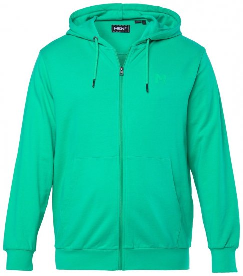 Men+ 851 Casaco com capuz Verde esmeralda - Sweatshirts & hoodies - Sweatshirt & Camisolas com Capuz tamanhos grandes