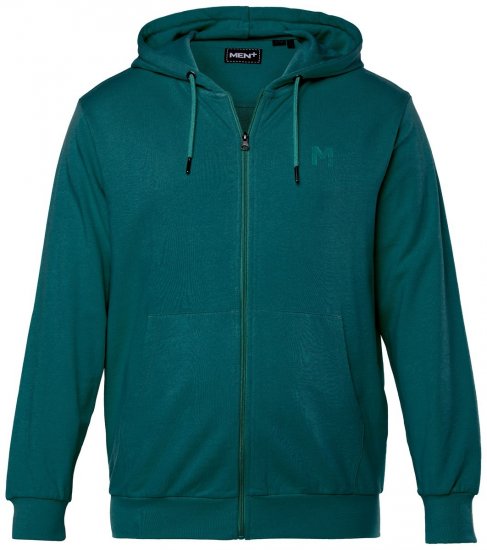 Men+ 851 Casaco com capuz Verde abeto - Sweatshirts & hoodies - Sweatshirt & Camisolas com Capuz tamanhos grandes