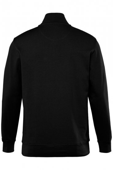 Men+ 856 Sweatshirt com meio fecho Preto - Sweatshirts & hoodies - Sweatshirt & Camisolas com Capuz tamanhos grandes