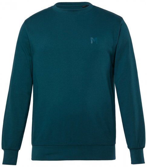Men+ 865 Sweatshirt Verde escuro - Sweatshirts & hoodies - Sweatshirt & Camisolas com Capuz tamanhos grandes