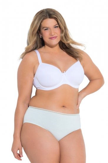 Ulla Popken 835618 Cuecas pack de 5 Branco sujo - Cuecas - 
