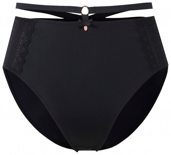 Ulla Popken 836172 Boxers Preto - Cuecas - 