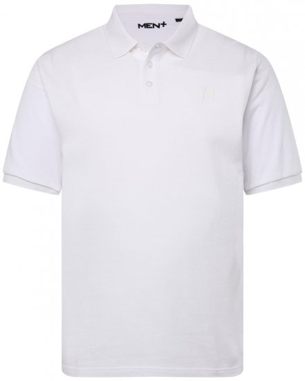 Men+ 256 Polo Branco - Pólos - Pólos Tamanhos Grandes Homem