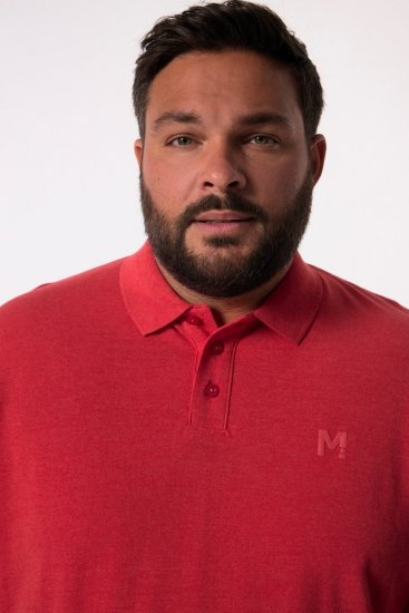 Men+ 256 Polo Vermelho - Pólos - Pólos Tamanhos Grandes Homem
