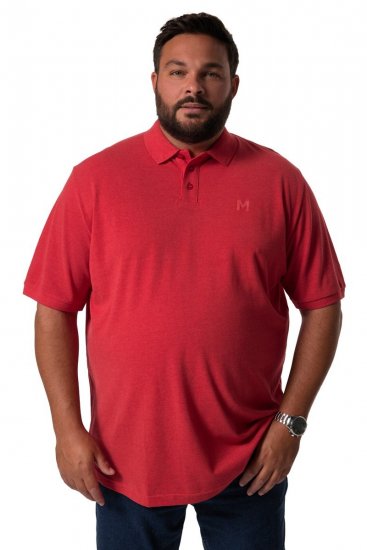 Men+ 256 Polo Vermelho - Pólos - Pólos Tamanhos Grandes Homem