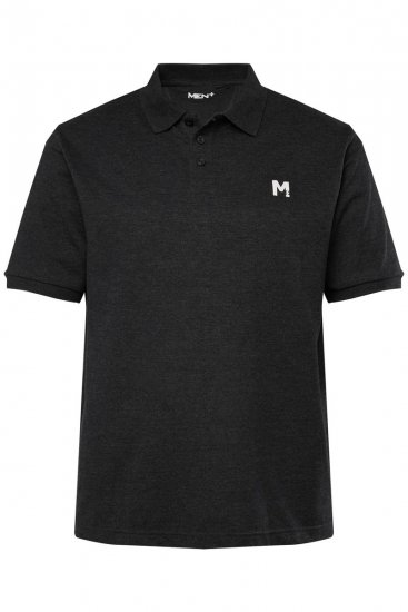 Men+ 258 Polo Preto pack de 2 - Pólos - Pólos Tamanhos Grandes Homem
