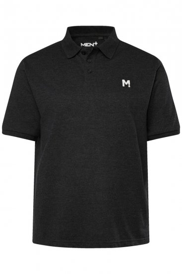 Men+ 258 Polo Preto pack de 2 - Pólos - Pólos Tamanhos Grandes Homem