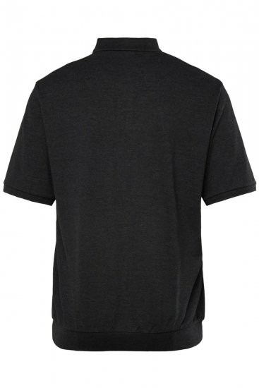 Men+ 264 Polo bellyfit Preto - Pólos - Pólos Tamanhos Grandes Homem