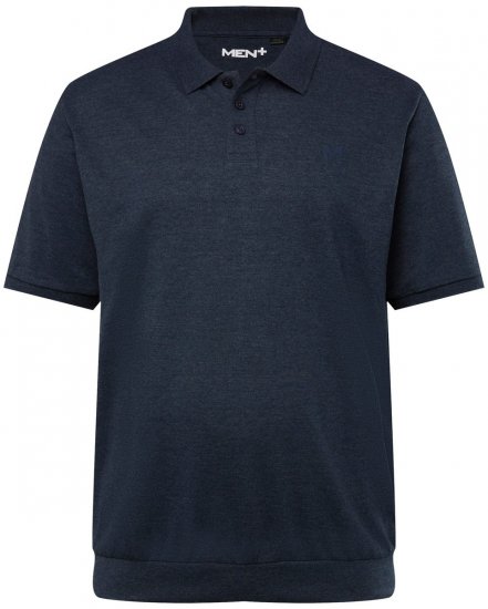 Men+ 264 Polo bellyfit Azul-marinho - Pólos - Pólos Tamanhos Grandes Homem