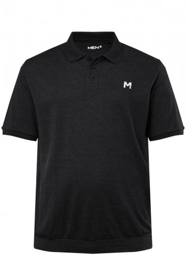 Men+ 266 Polo bellyfit Preto pack de 2 - Pólos - Pólos Tamanhos Grandes Homem